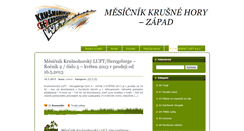 Desktop Screenshot of herzgebirge.cz